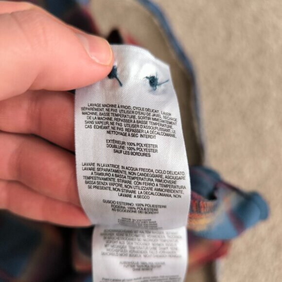 Columbia Hiking Utility Cabin Outdoor Omni-wick Silver Ridge Flannel Shirt L - Picture 8 of 8